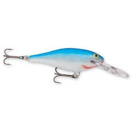 Rapala Shad Rap Crankbait, 2 316 Oz, Blue, Floating SR05B